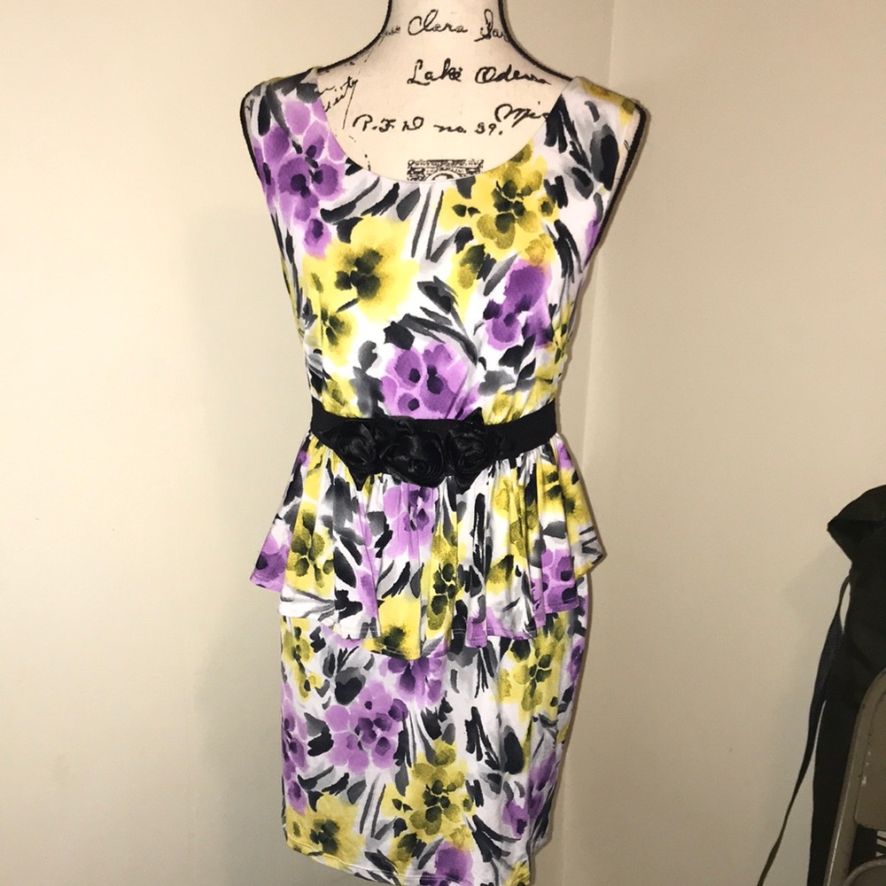 Peplum dress